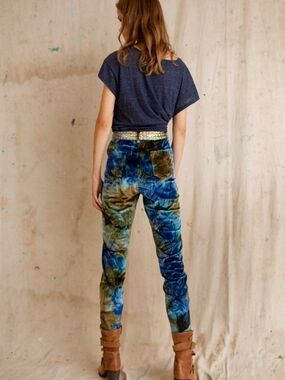 GEODE PANTS - LAZULI BLUES Velvet